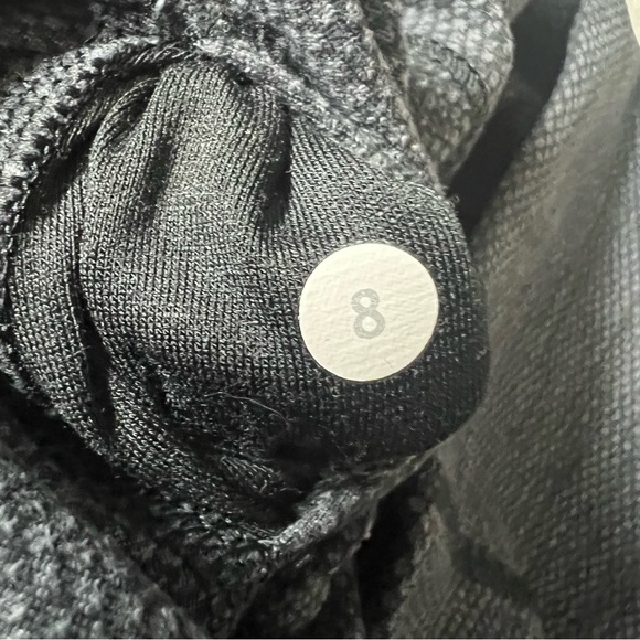 LULULEMON WUNDER UNDER Textured High Rise Tight Cropped Leggings Size 8 - Picture 6 of 12